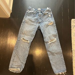Agolde 90s ripped jean